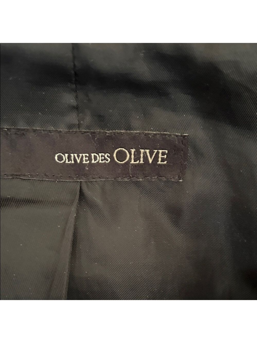 Olive des Olive Black and White Double-Breasted Tweed Jacket size S - Picture 10 of 11
